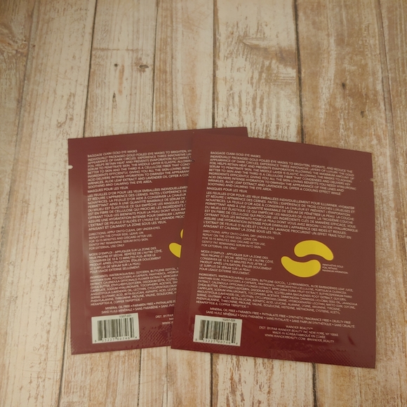 Wander Beauty Gold Eye Masks - Picture 2 of 2